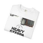 Heavy Steppa Tee — 'Heavy Steppa / Living Luxury' Graphic T-Shirt