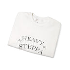 Progress Over Perfection Crewneck Sweatshirt — "Heavy Steppa H.S.T.B" Graphic Pullover
