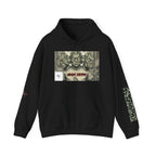 Creepy Clown Trio Hoodie — "Mama's Servant" Horror Graphic Pullover