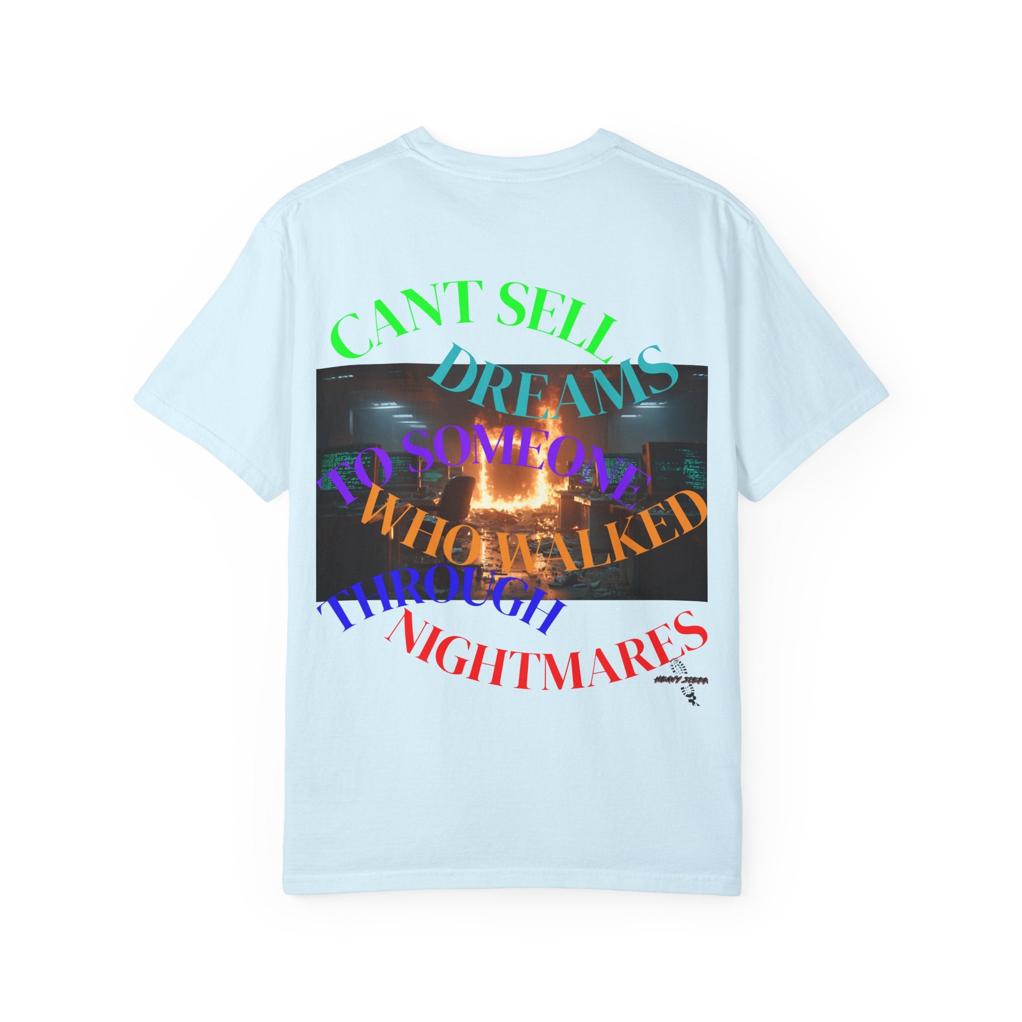 Heavy Steppa Tee — 'Heavy Steppa / Living Luxury' Graphic T-Shirt